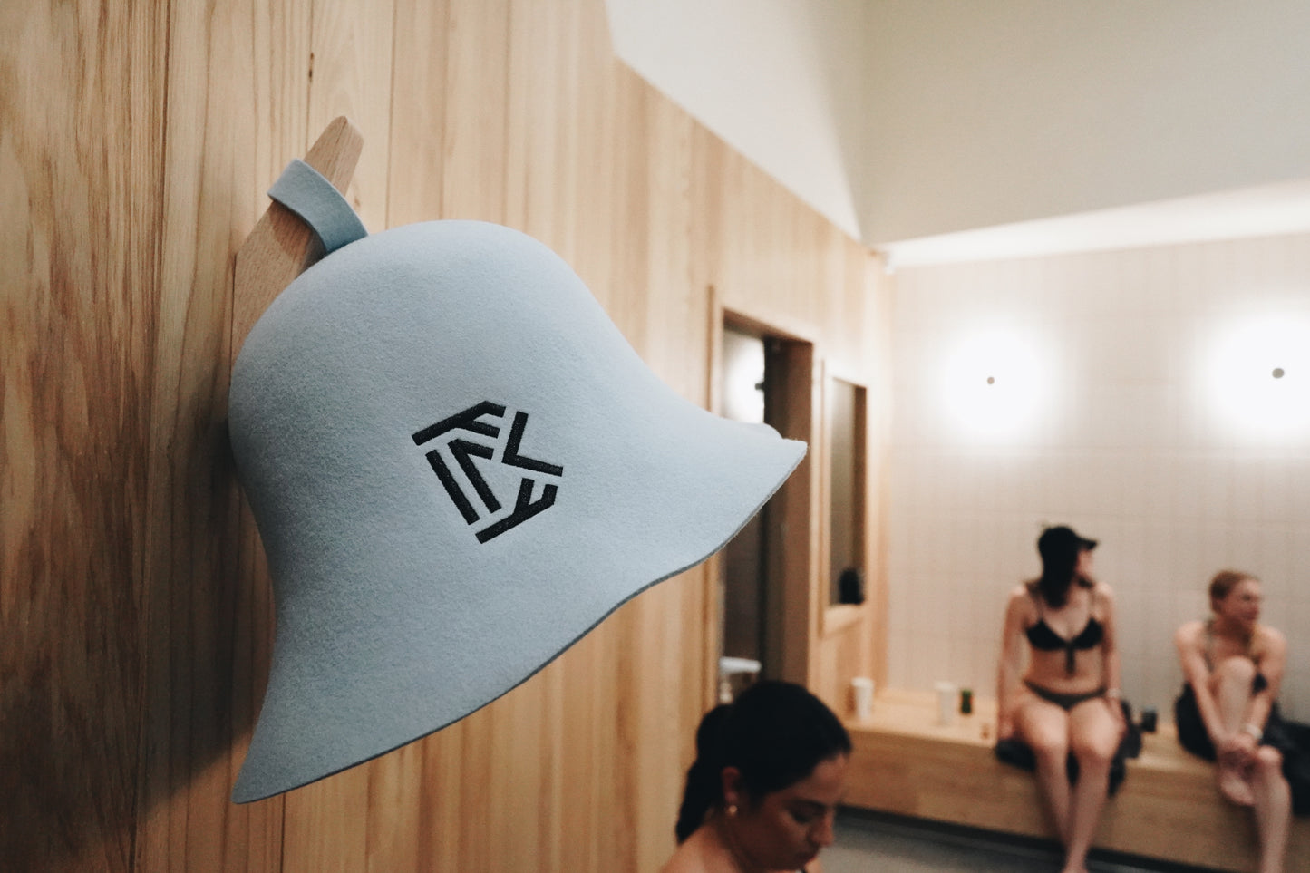 BASK Sauna Cap - Blue