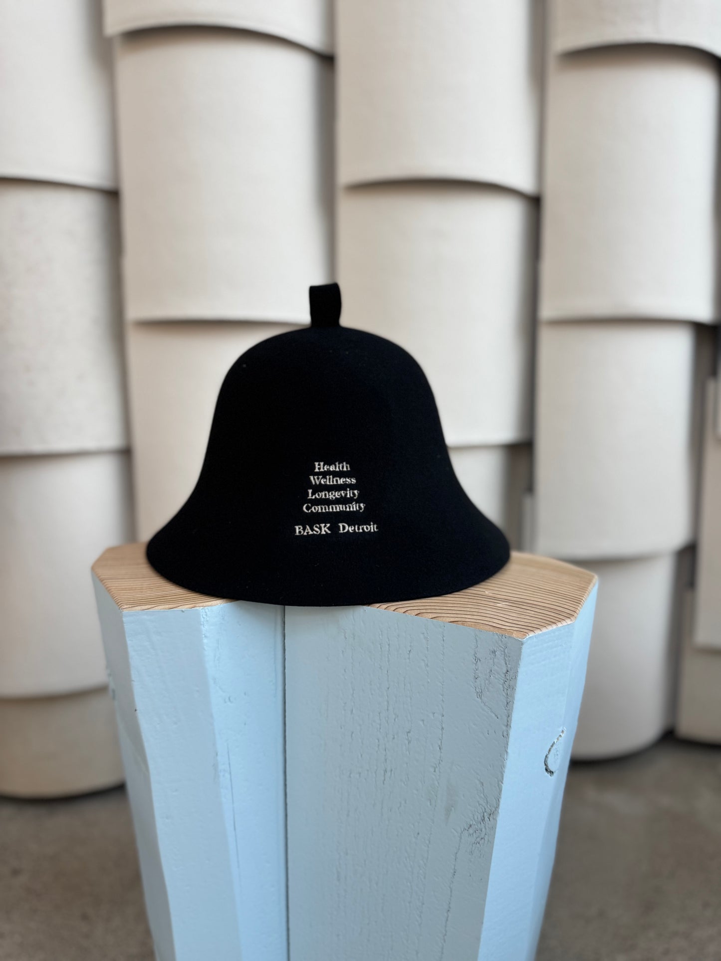 BASK Sauna Cap - Black