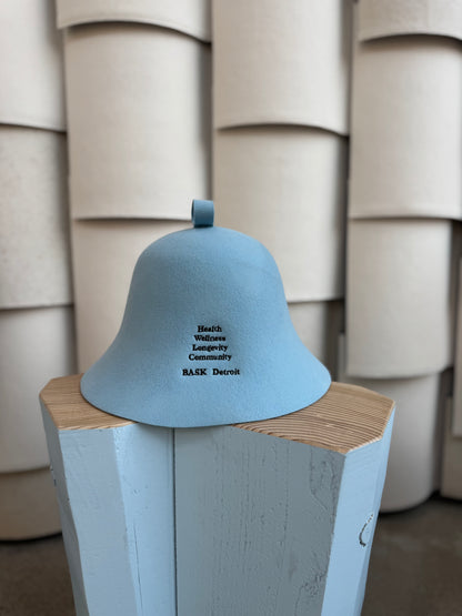BASK Sauna Cap - Blue